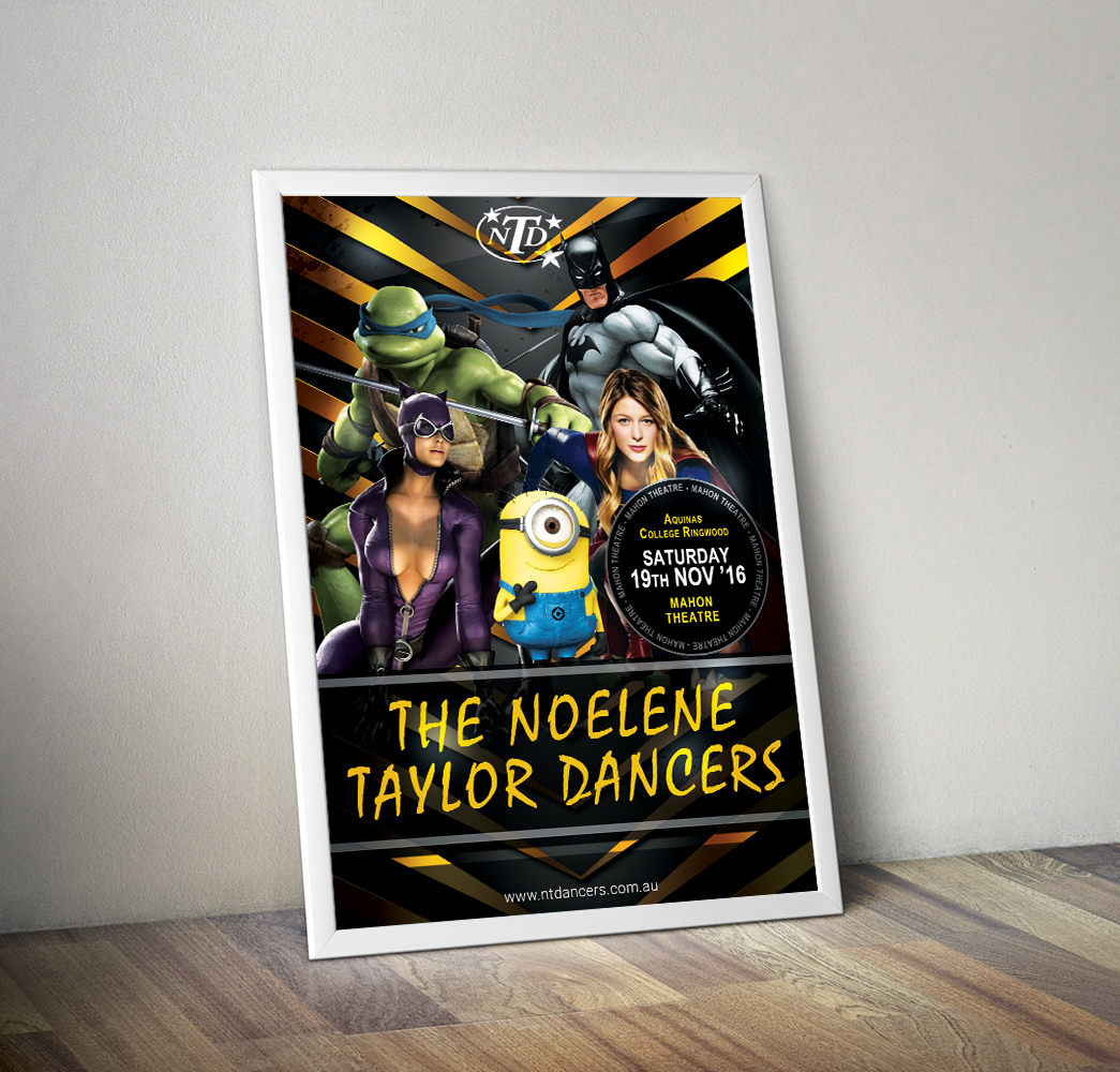 Poster Design by TGDesigns for The Noelene Taylor Dancers | Design #11574382