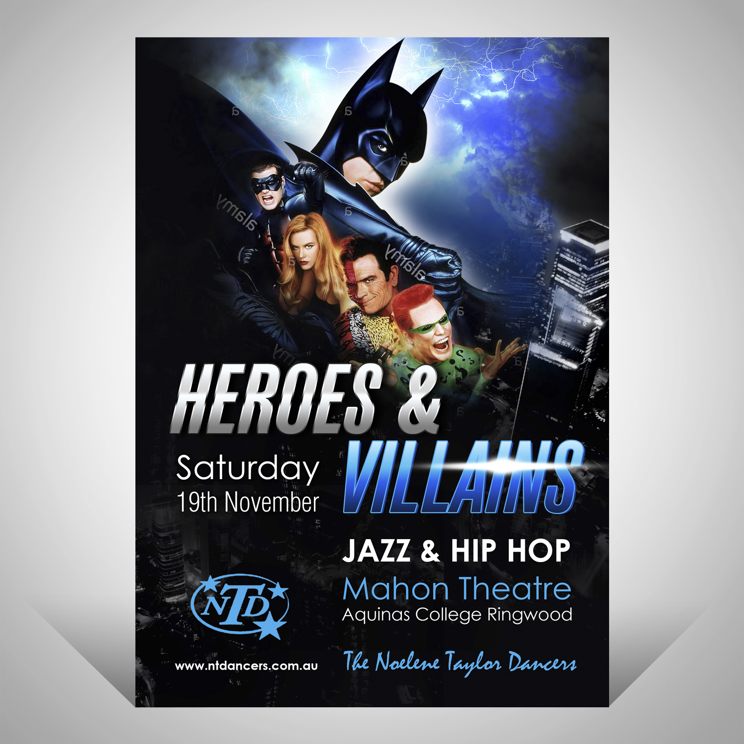 Poster Design by debdesign for The Noelene Taylor Dancers | Design #11658815