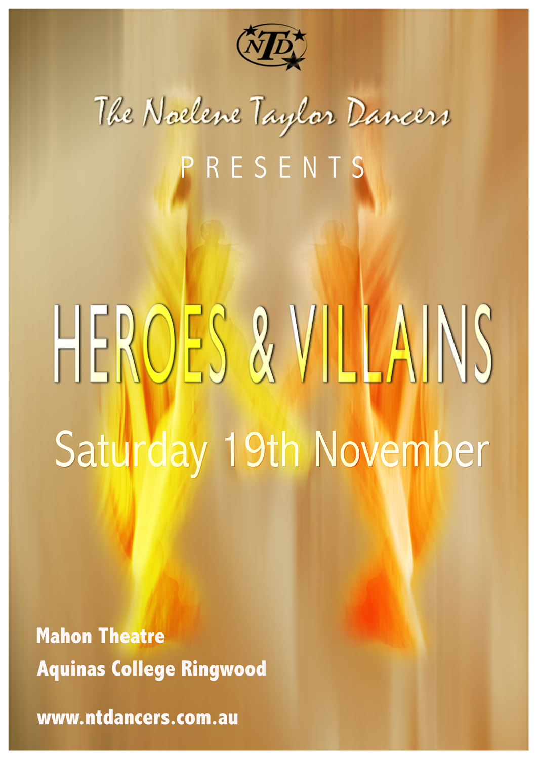 Poster Design by spena for The Noelene Taylor Dancers | Design #11695759