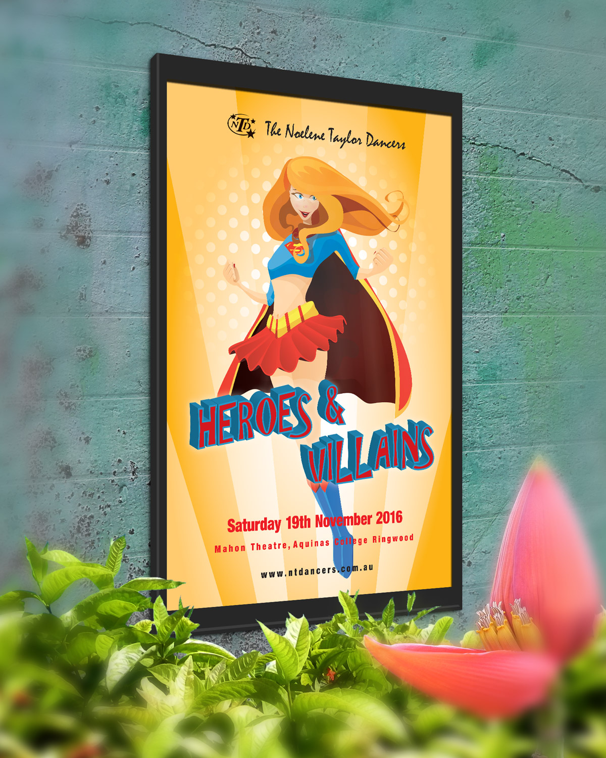 Poster Design by Marina for The Noelene Taylor Dancers | Design #11659551