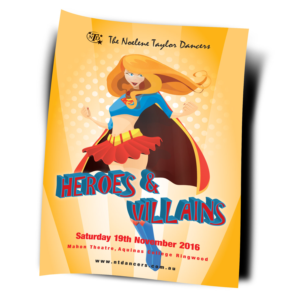 Poster Design by Marina for The Noelene Taylor Dancers | Design: #11660196