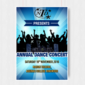 Poster Design by SD WEBCREATION for The Noelene Taylor Dancers | Design #11661578