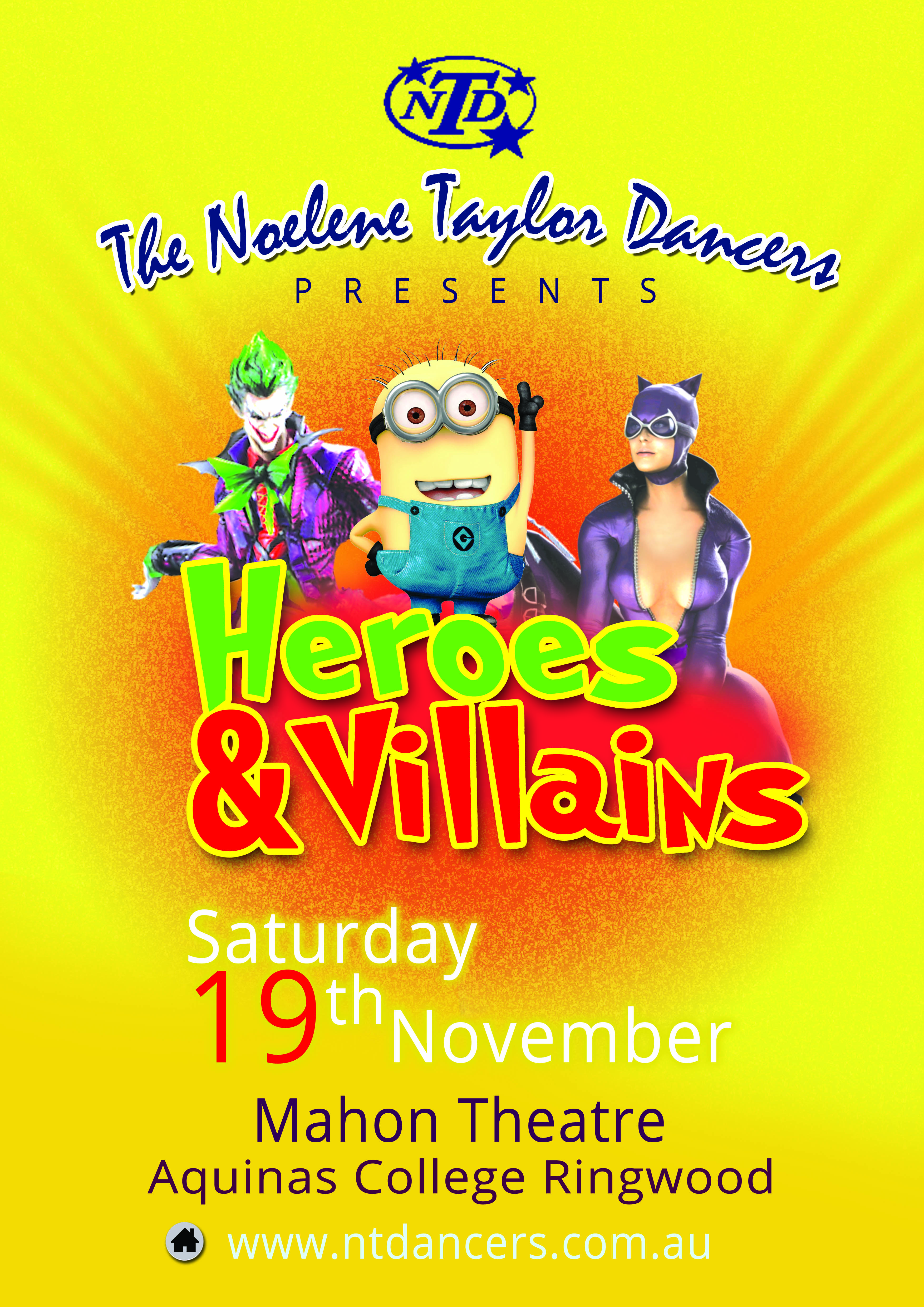 Poster Design by Detempo for The Noelene Taylor Dancers | Design #11696779