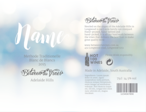 Label Design by Eleanor Short for Between the Vines | Design: #11625431
