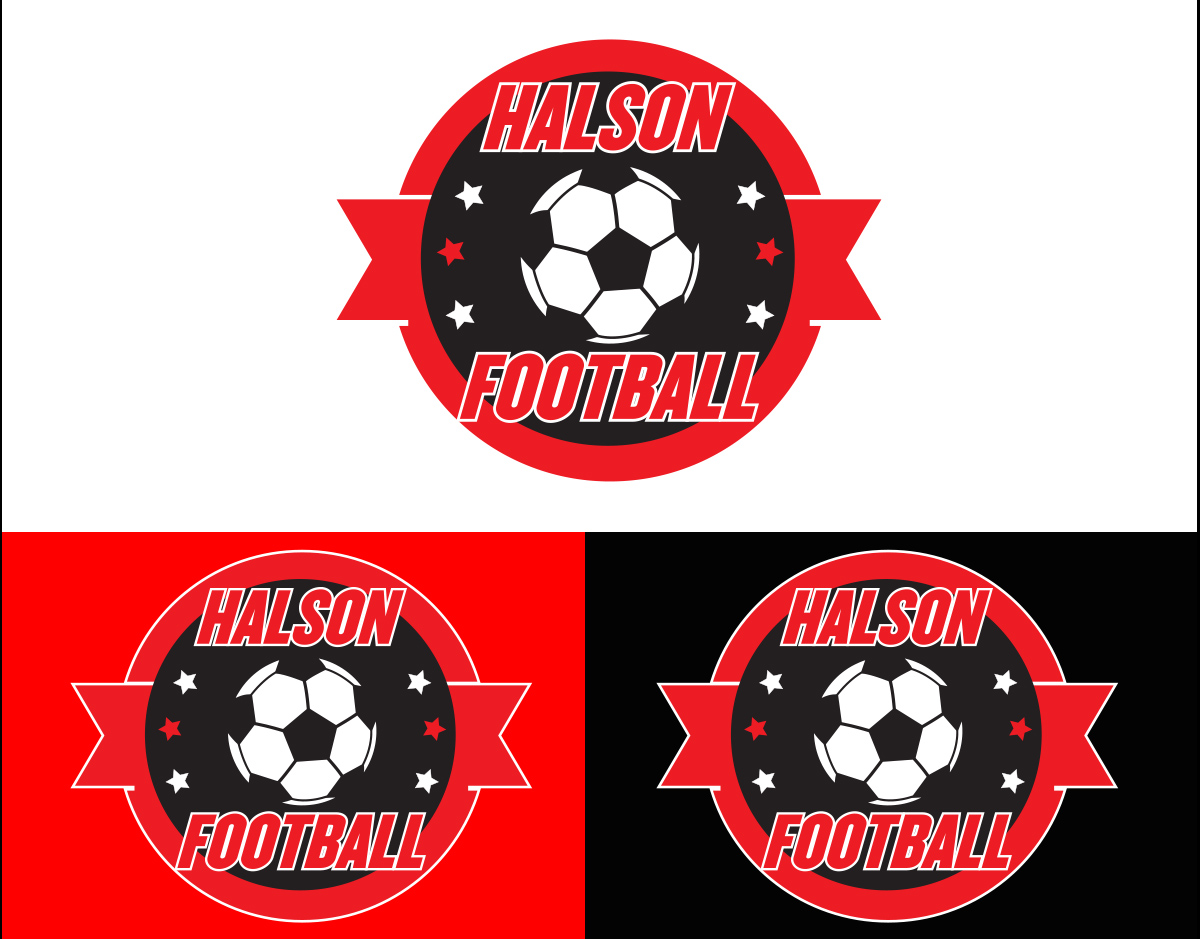 Logo Design by DL Design  for Halson Football | Design #11579983