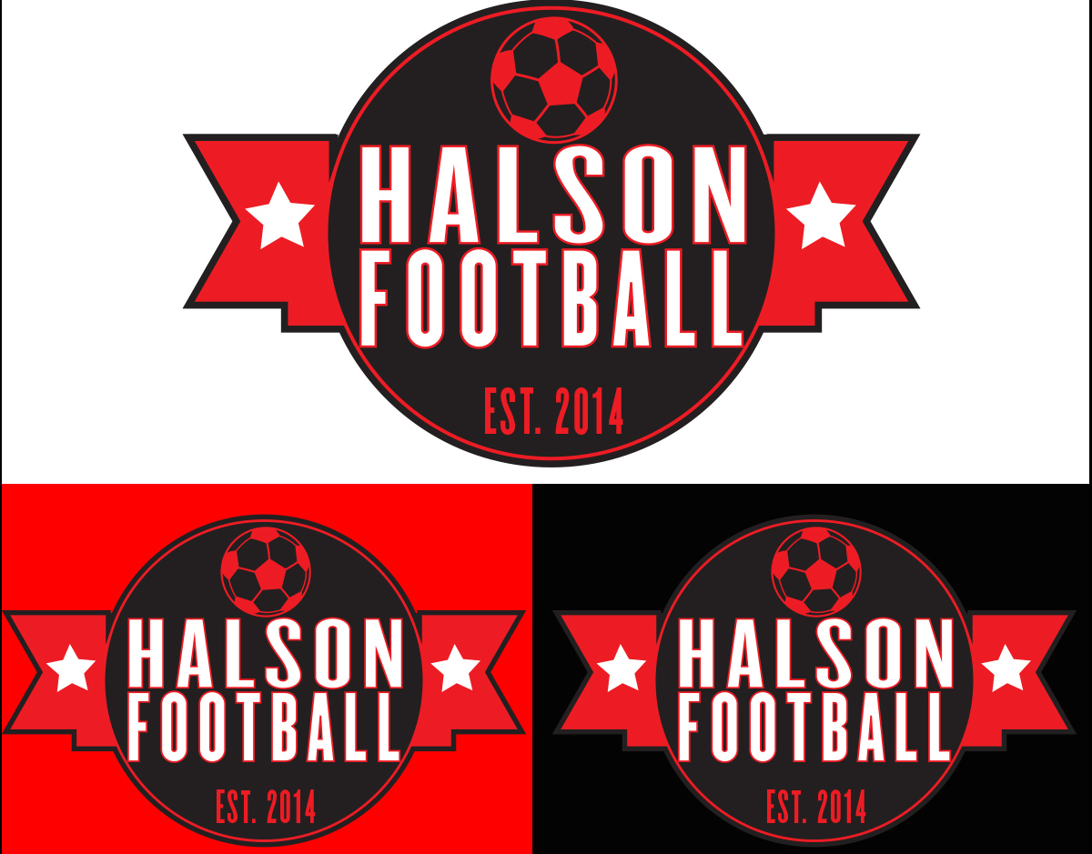 Logo Design by DL Design  for Halson Football | Design #11589582