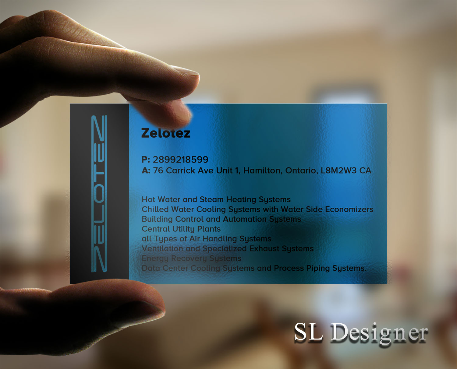 Business Card Design by SL Designer for this project | Design #11578035