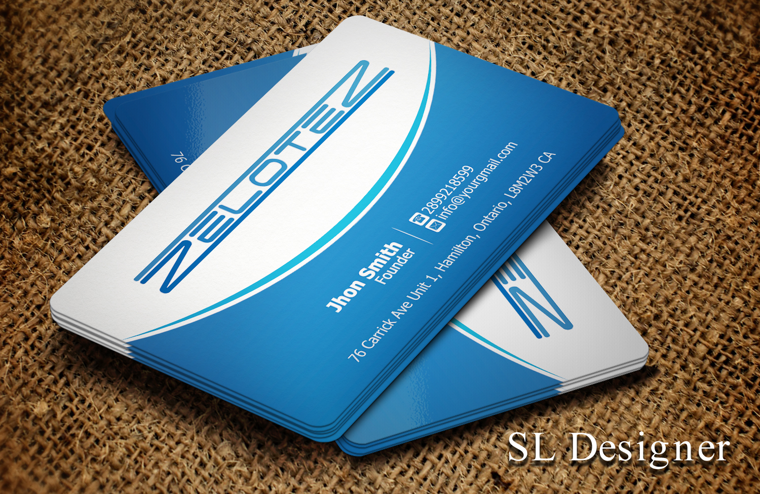 Business Card Design by SL Designer for this project | Design #11580941