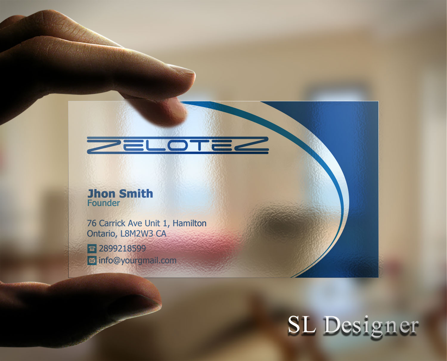 Business Card Design by SL Designer for this project | Design #11581180