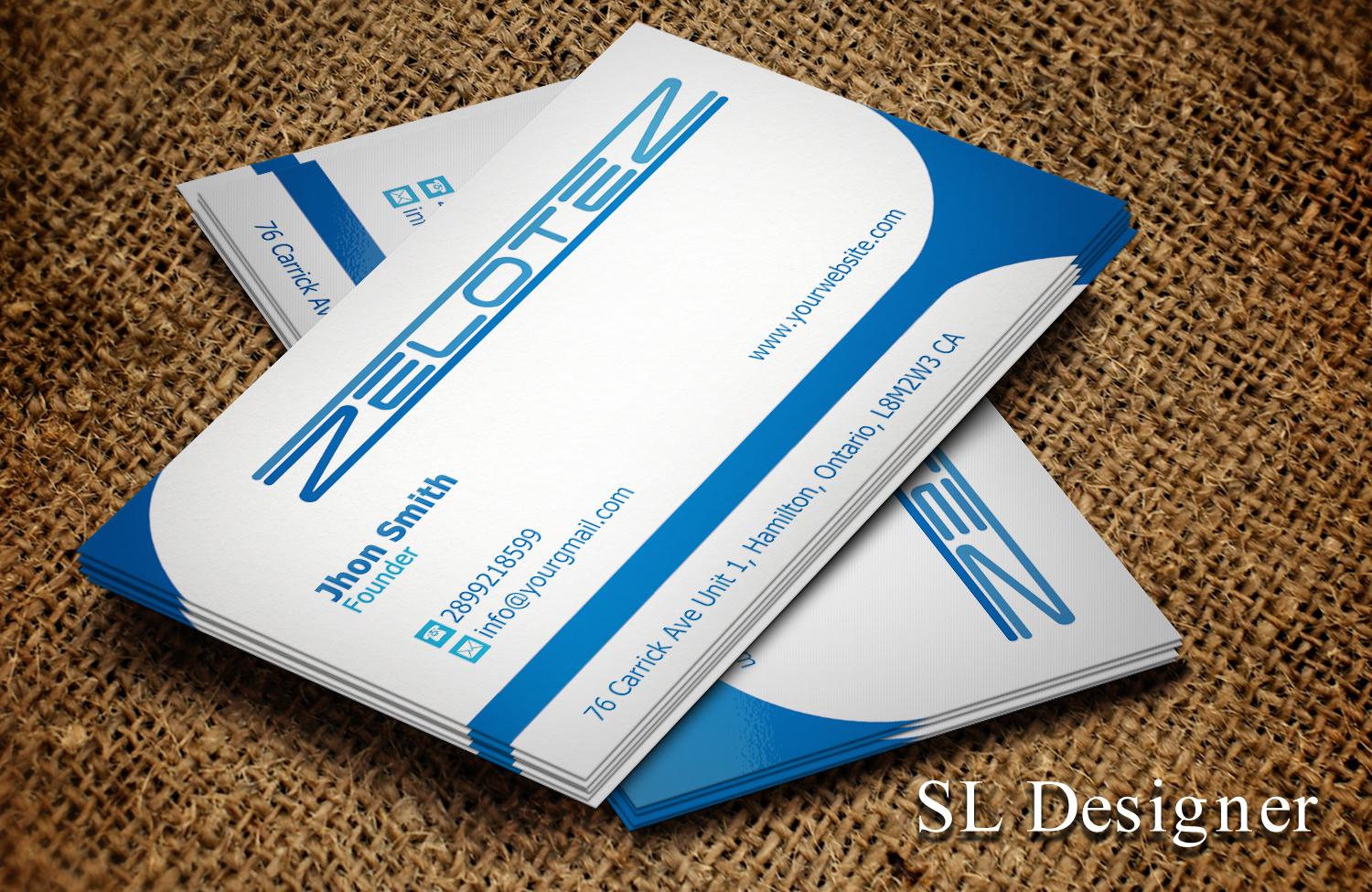 Business Card Design by SL Designer for this project | Design #11581345