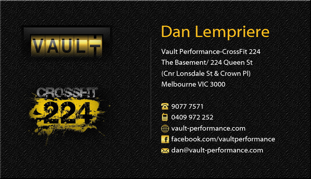 Business Card Design by Kate for Dan Lempriere | Design #2341825