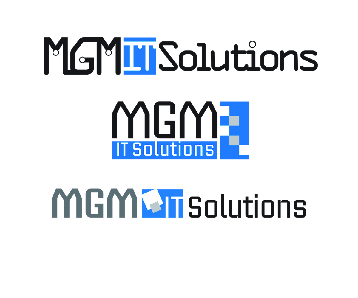 Logo Design by Hot Rod for MGM IT Solutions, Inc. | Design #11626787