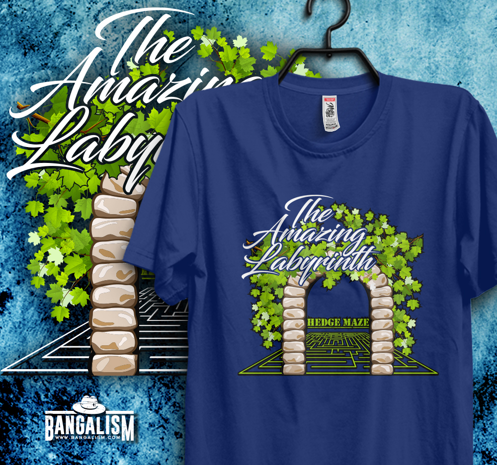 T-shirt Design by 99.degree for The Amazing Labyrinth | Design #11691276