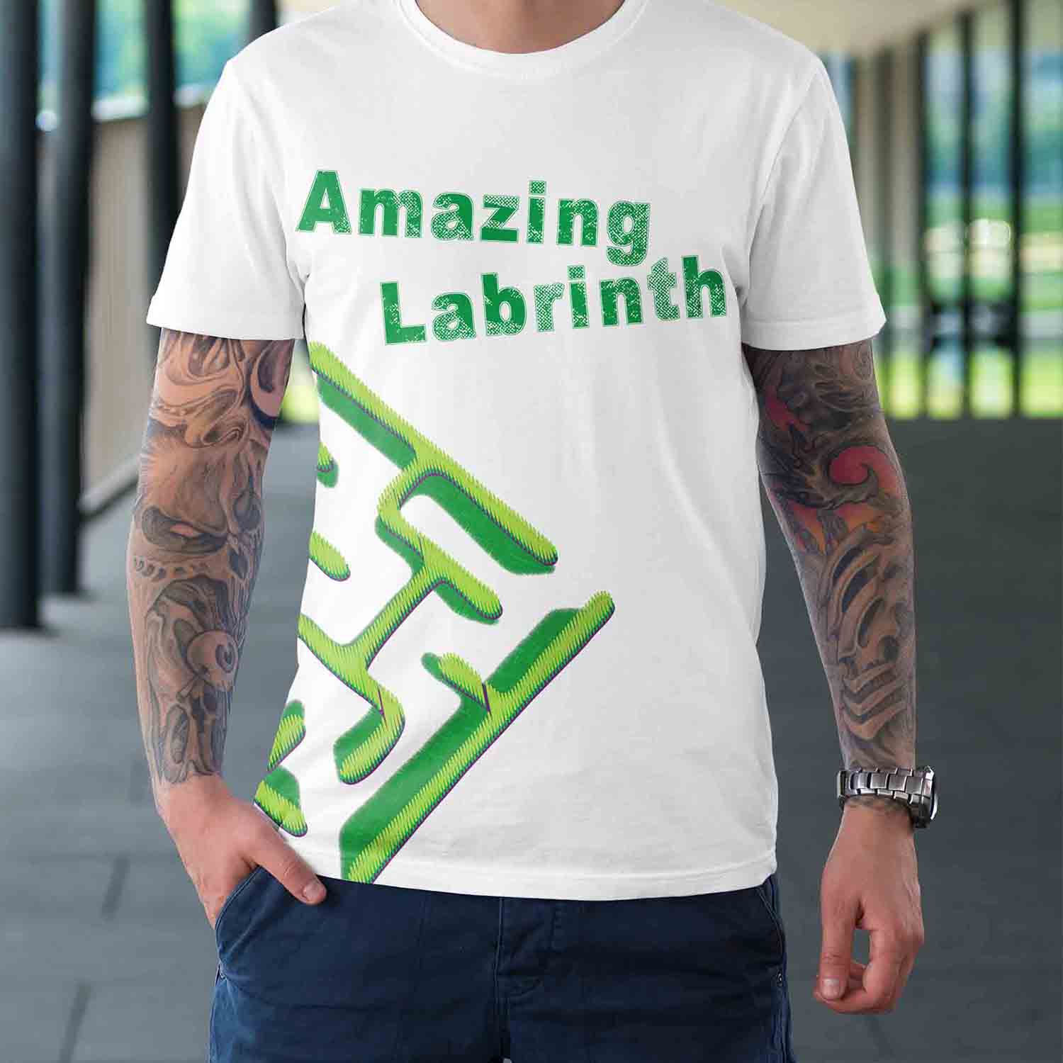 T-shirt Design by saranya_archi for The Amazing Labyrinth | Design #11642017