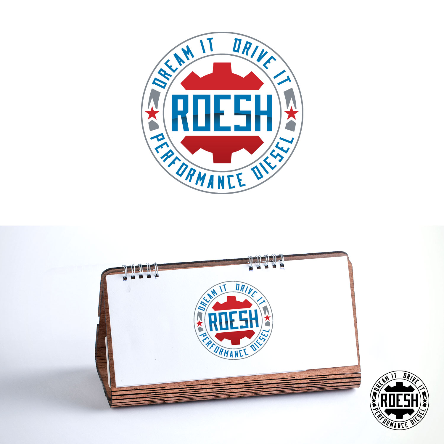 Logo Design by carlbondoc for Roesch PD | Design #11633839