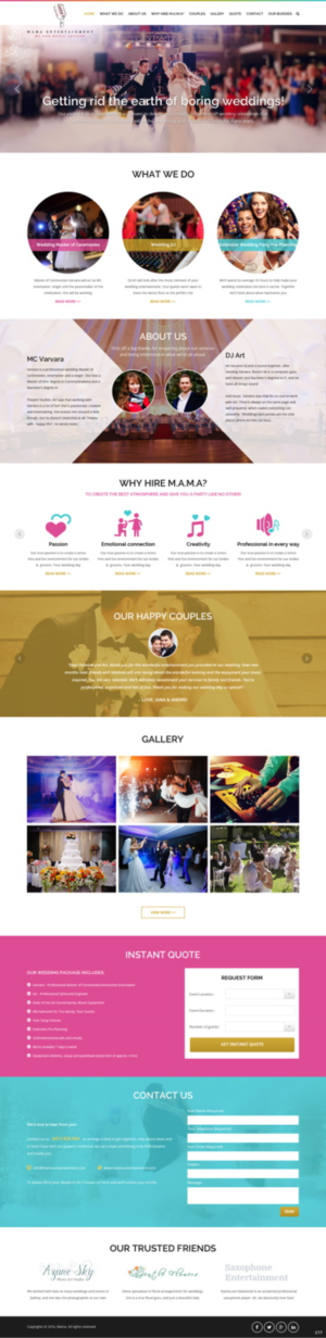 Web-Design von pb für V&A Creative Pty Ltd  | Design: #11608497