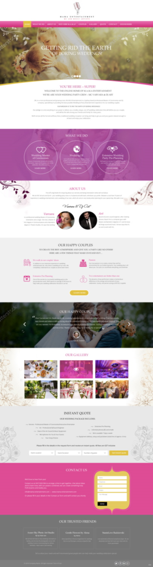 Web-Design von pb für V&A Creative Pty Ltd  | Design: #11608498