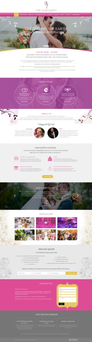 Web-Design von pb für V&A Creative Pty Ltd  | Design: #11608502
