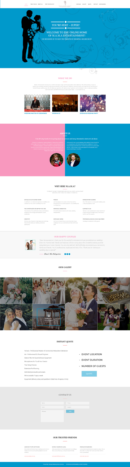 Web-Design von the-lion-king für V&A Creative Pty Ltd  | Design #11616841