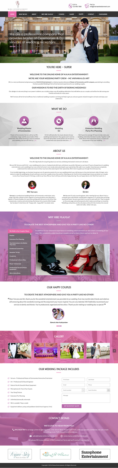Web Design by Sbss for V&A Creative Pty Ltd  | Design #11608214