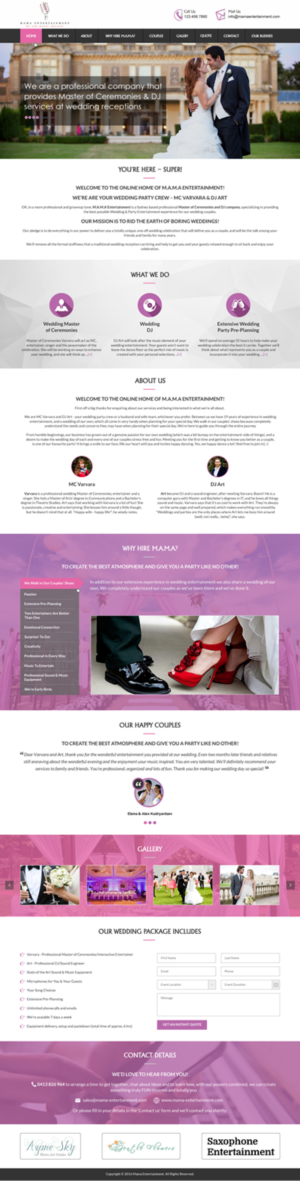 Web Design by Sbss for V&A Creative Pty Ltd  | Design: #11608214