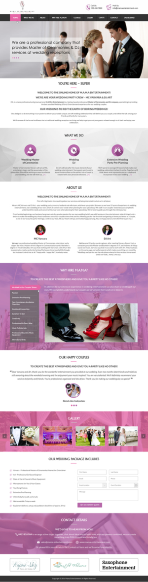 Web Design by Sbss for V&A Creative Pty Ltd  | Design: #11608216