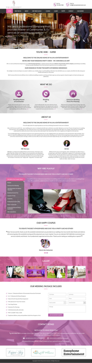 Web Design by Sbss for V&A Creative Pty Ltd  | Design: #11608217