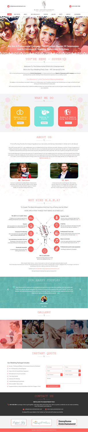 Web Design by Sbss for V&A Creative Pty Ltd  | Design #11608235