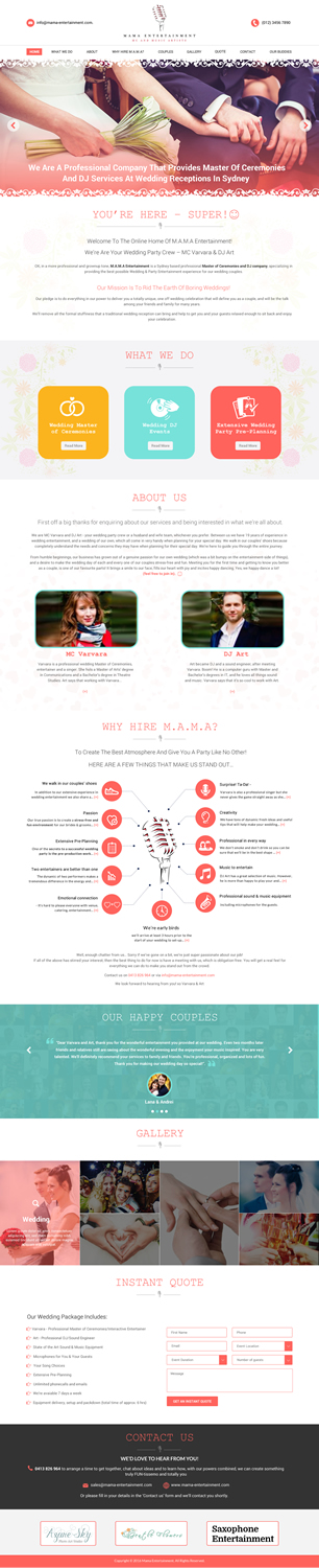 Diseño Web por Sbss para V&A Creative Pty Ltd  | Diseño #11608238