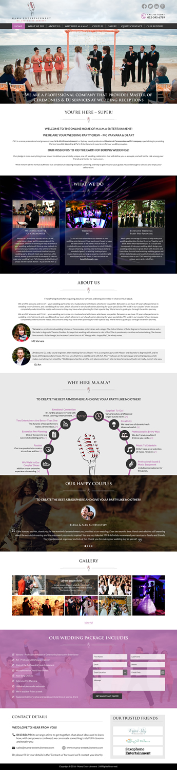 Web Design by Sbss for V&A Creative Pty Ltd  | Design #11613360