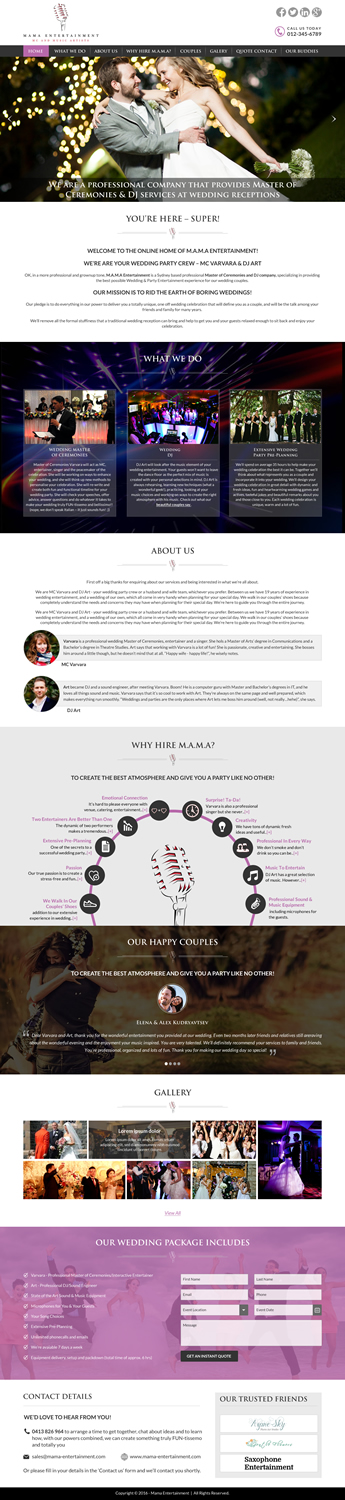Web Design by Sbss for V&A Creative Pty Ltd  | Design #11613361