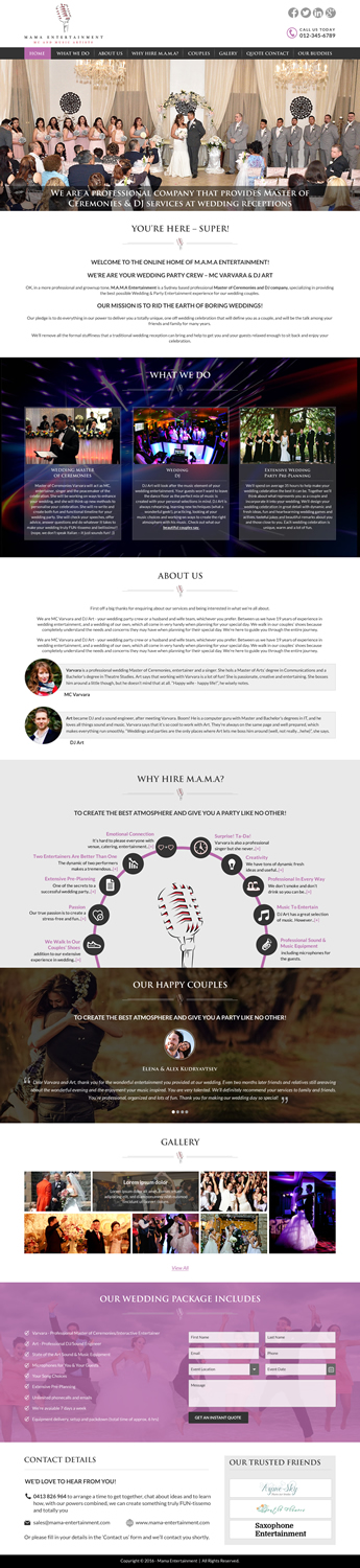 Web Design by Sbss for V&A Creative Pty Ltd  | Design #11613362