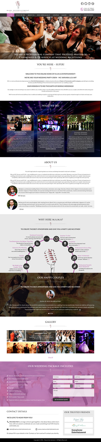 Web Design by Sbss for V&A Creative Pty Ltd  | Design #11613363