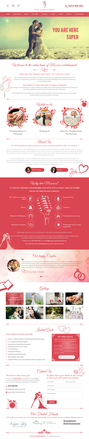 Web Design by rightway for V&A Creative Pty Ltd  | Design #11608564