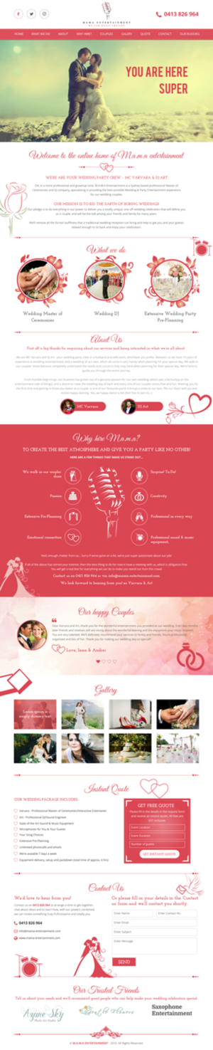 Web-Design von rightway für V&A Creative Pty Ltd  | Design: #11608564