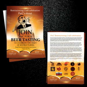 Flyer-Design von uk für PwC | Design: #11584788