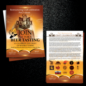 Flyer-Design von uk für PwC | Design: #11591225