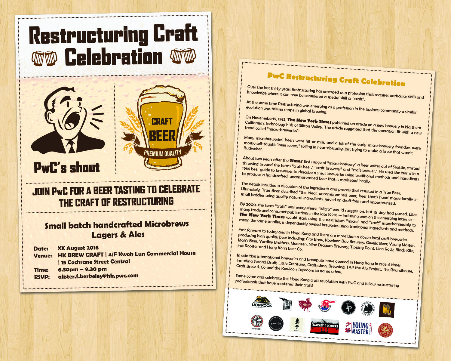 Diseño de Flyer por JustRightHere para PwC | Diseño #11596847