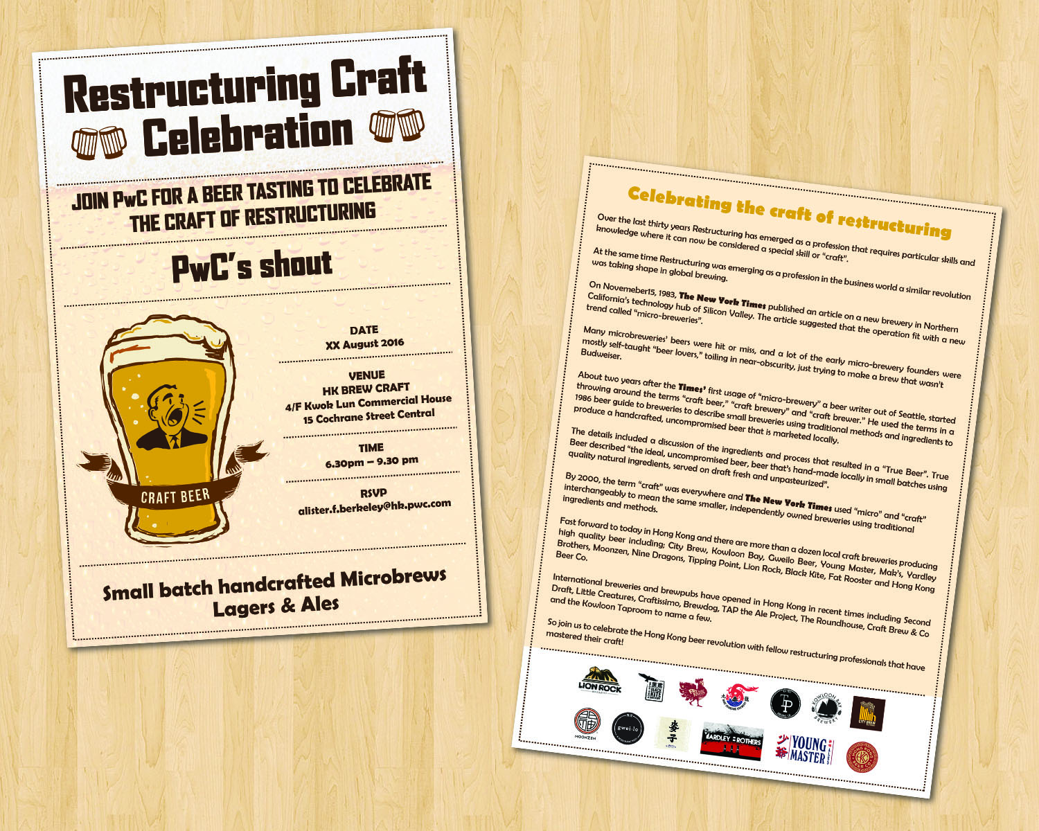 Design de Flyer par JustRightHere pour PwC | Design #11606747