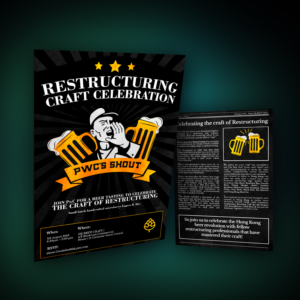 Flyer Design by enachi.diana for PwC | Design #11611249
