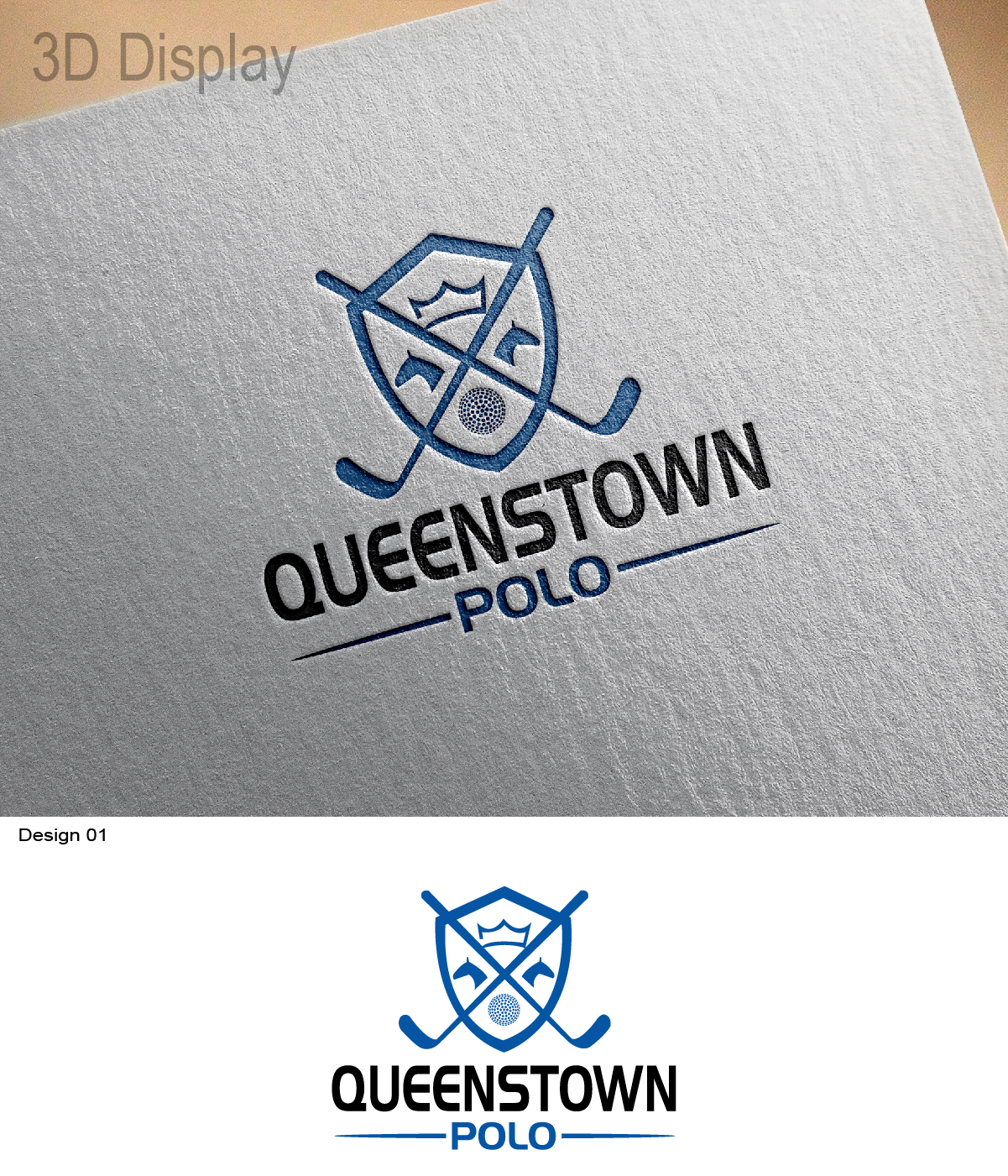 Logo Design by 3Guys for Queenstown Polo Limited | Design #12166691