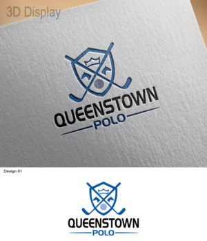 Diseño de Logo por 3Guys para Queenstown Polo Limited | Diseño: #12166691