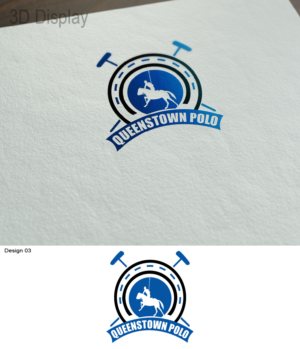 Diseño de Logo por 3Guys para Queenstown Polo Limited | Diseño: #12166693