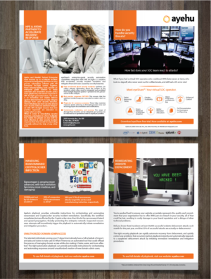 traditional bold flyer design job flyer brief for ayehu a security company flyer designs