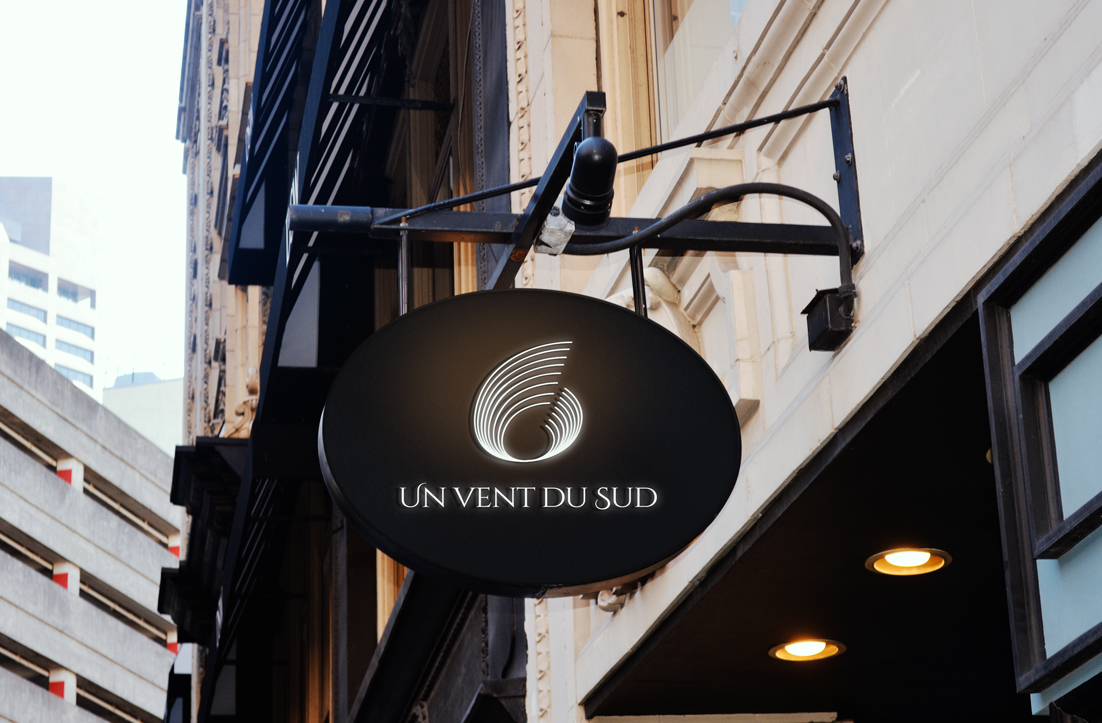 Diseño de Logo por GLDesigns para Un vent du Sud | Diseño #11633750