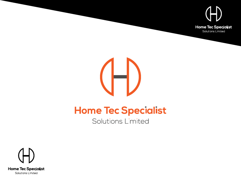 Logo Design by Zeeshan Ali for Home tech | Design #11589706