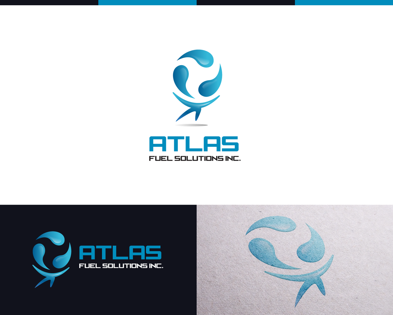 Logo Design by anonrotide for Atlas Fuel Solutions INC. | Design #11715557