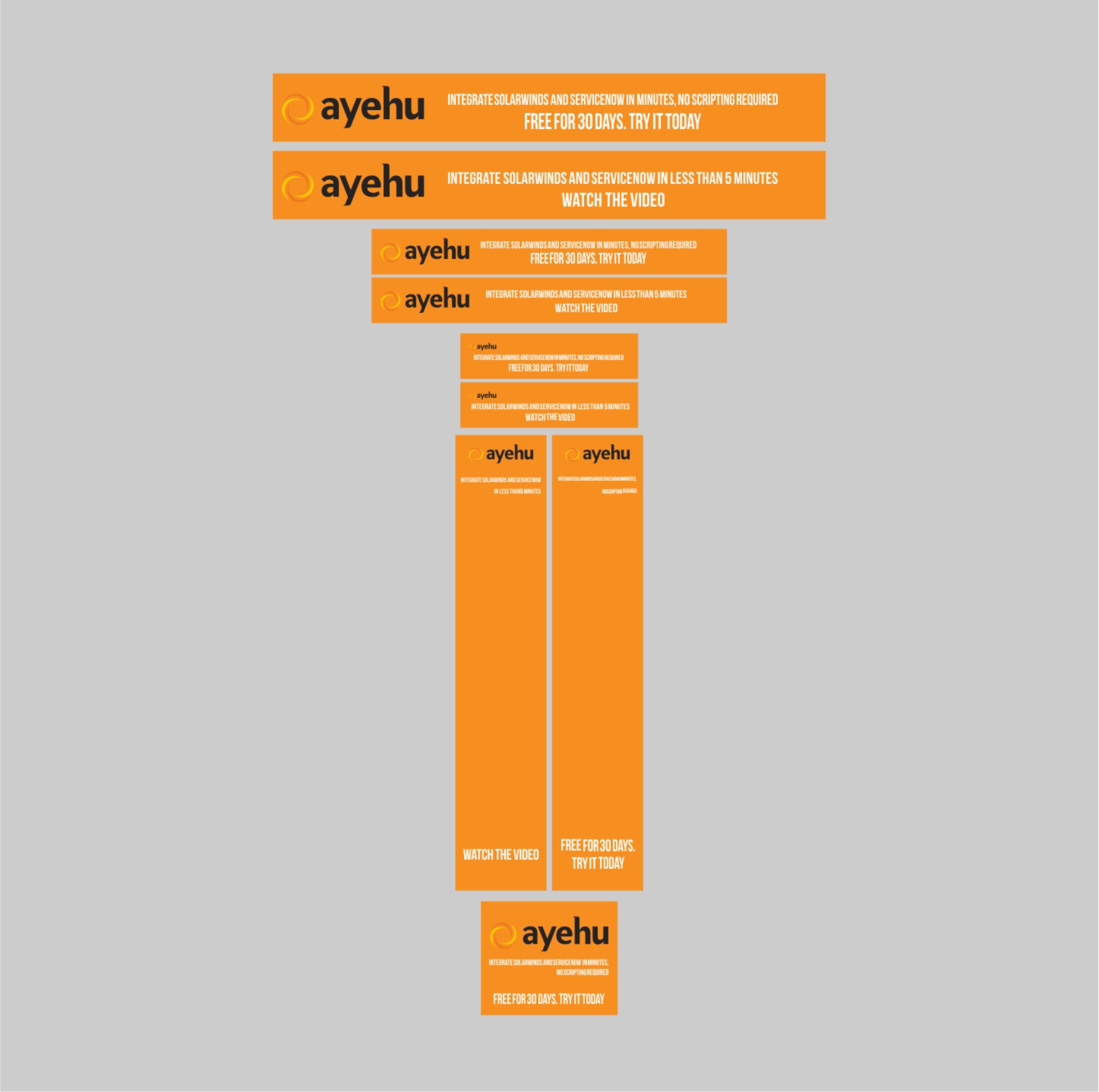 Banner Ad Design by Nuw Design for Ayehu  | Design #11741584