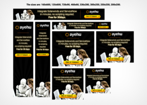 Series of banner ads for re-targeting ads campaign  and social ad campaign | Banner-Design von Levardos