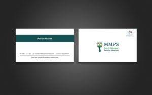 MMPS Business Cards | Business Card Design by chandrayaan.creative